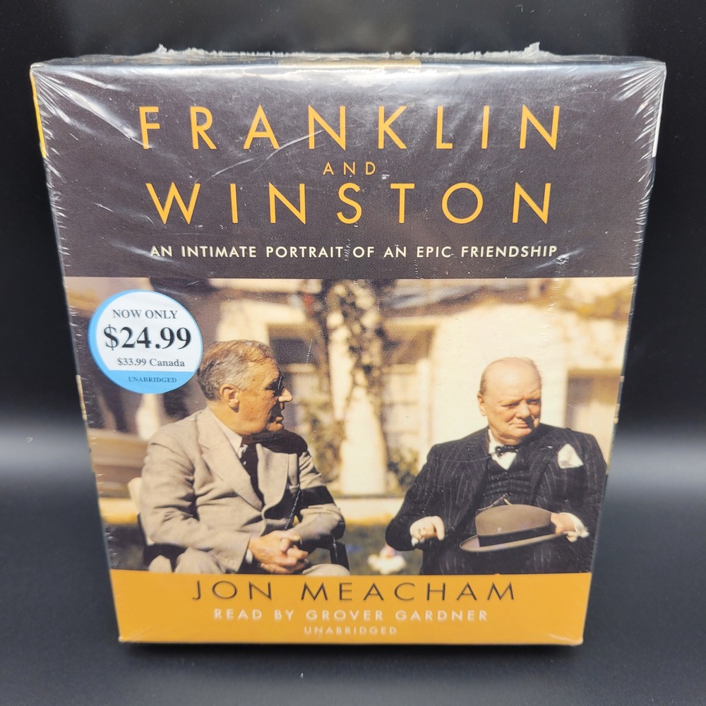 NEW Franklin and Winston Jon Meacham Audiobook 11 CD Unabridged FDR Churchill